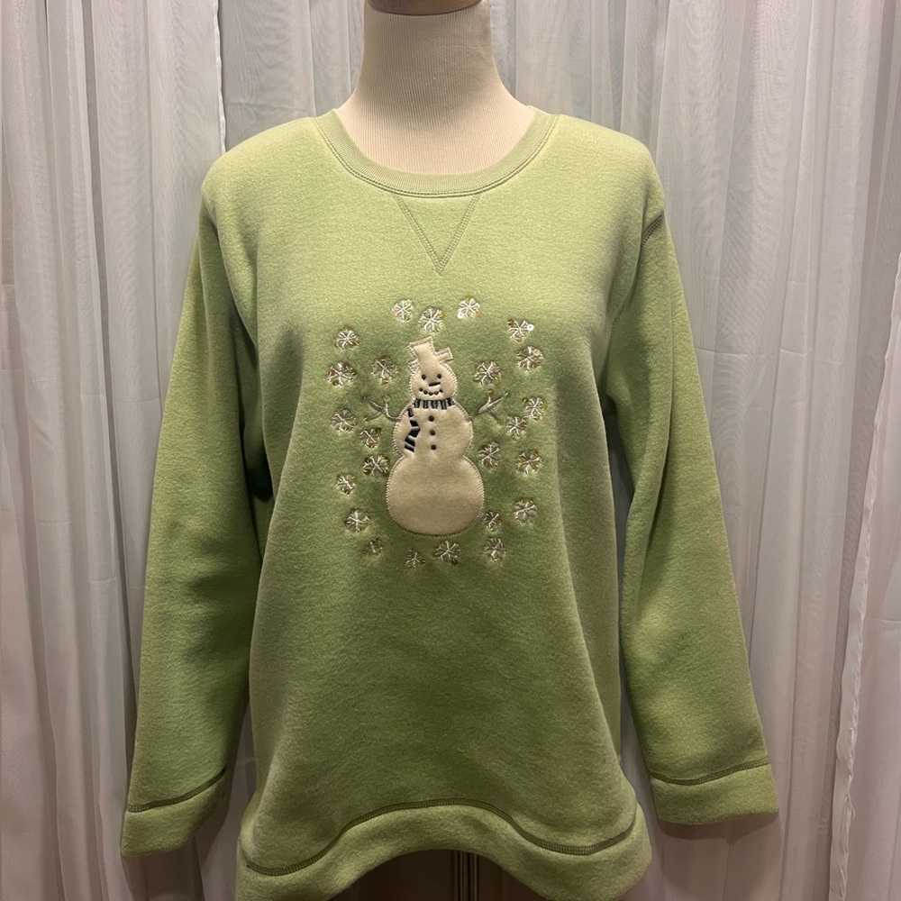 NWT Holiday Christmas Snowman Sweater